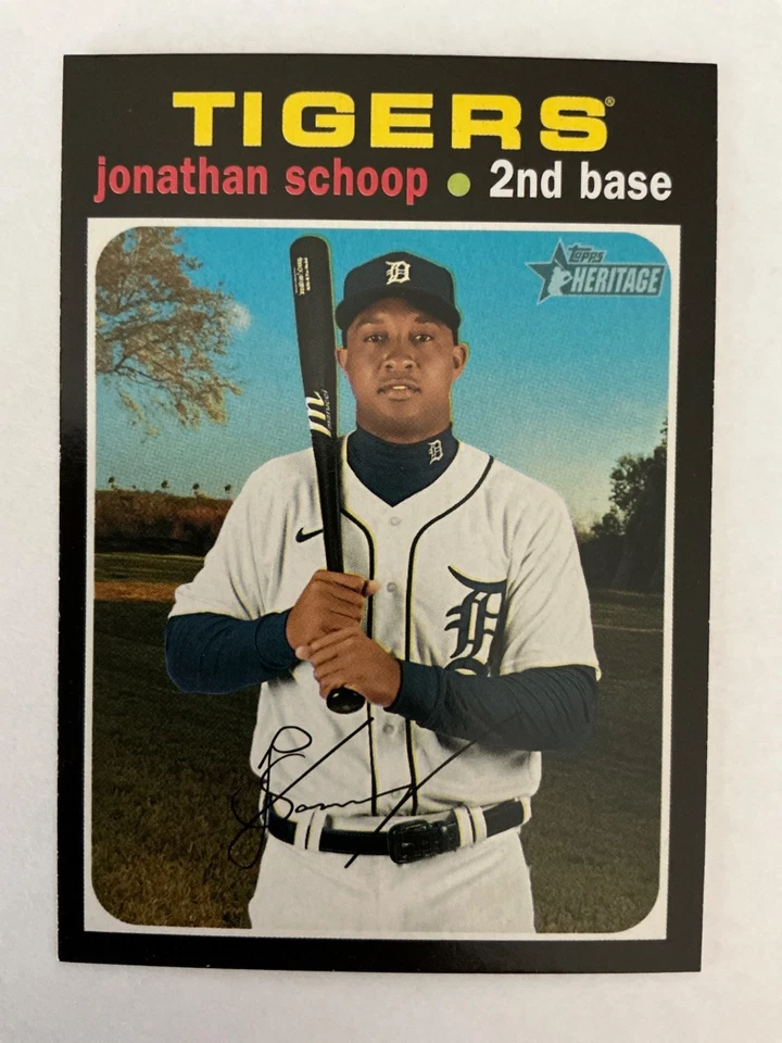 Tarjetas base de béisbol 2020 Topps Heritage High Number 501-725 Foto 1 de 1