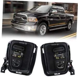 Ram 1500 LED Nebelscheinwerfer 2013-2018 neue Version Nebelscheinwerfer für Dodge Ram schwarz - Bild 1 von 7