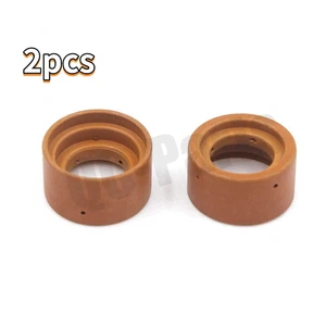 2PCS Plasma PE0107 Air Diffuser Fit Trafimet Ergocut A81 S81 Plasma Cutter Torch - Picture 1 of 1