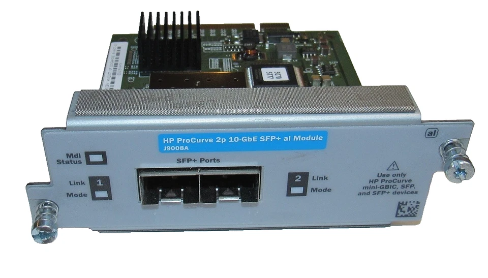 Módulo HP ProCurve 2 puertos 10 GBe SFP+ J9008A 5070-5089 Foto 1 de 1