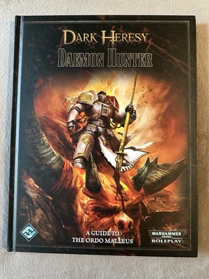 Dark Heresy Daemon Hunter Fantasy Flight Games RPG Warhammer 40k - Image 1 of 2