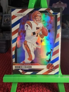 2024 Panini Prizm Red White & Blue Prizm Boomer Esiason #61 - Picture 1 of 4