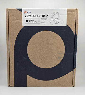 Poly Voyager Focus 2 UC Stereo Bluetooth Headset (Microsoft Teams Certified) - Image 1 of 4