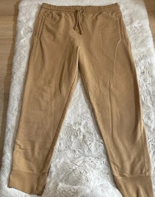 The North Face Mens XL Standard Fit Heritage Logo Sweatpants Tan Brown Joggers - Image 1 of 4