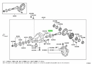 TOYOTA OEM 90366-35170 - Picture 1 of 1