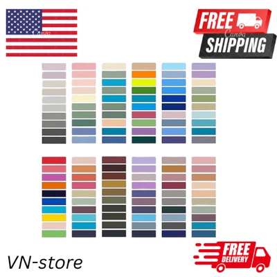 Morandi Colors 2400 PCS Transparent Writable Waterproof Sticky Page Tabs - Image 1 of 4