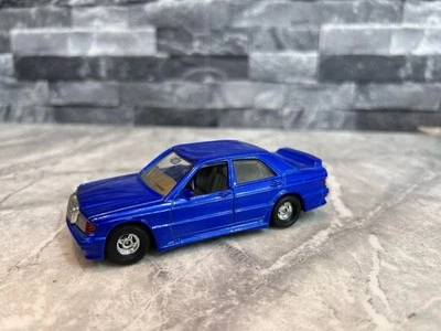 Corgi Mercedes Benz 190e 2.3 16V Vintage 1980’s Diecast Car Blue Saloon - Image 1 of 4
