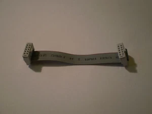 10 pin Pfosten Buchse auf 10 pin Pfosten Buchse 9,5cm 1:1 Kabelbrücke - Picture 1 of 1