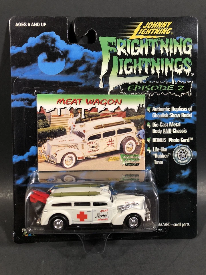 Johnny Lightning Undertaker Ghoulish Show Rod Frightning Lightning Episode 2 1/11.5 Diecast Car
