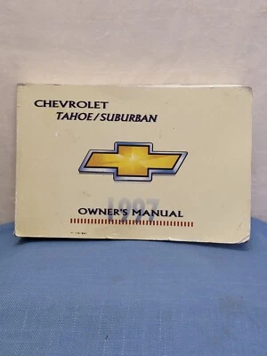 Chevrolet Tahoe/Suburban Manual do Proprietário 1997 - Imagem 1 de 4