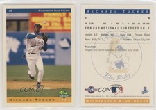 1993 Classic Best Wilmington Blue Rocks Promotional Michael Tucker #1