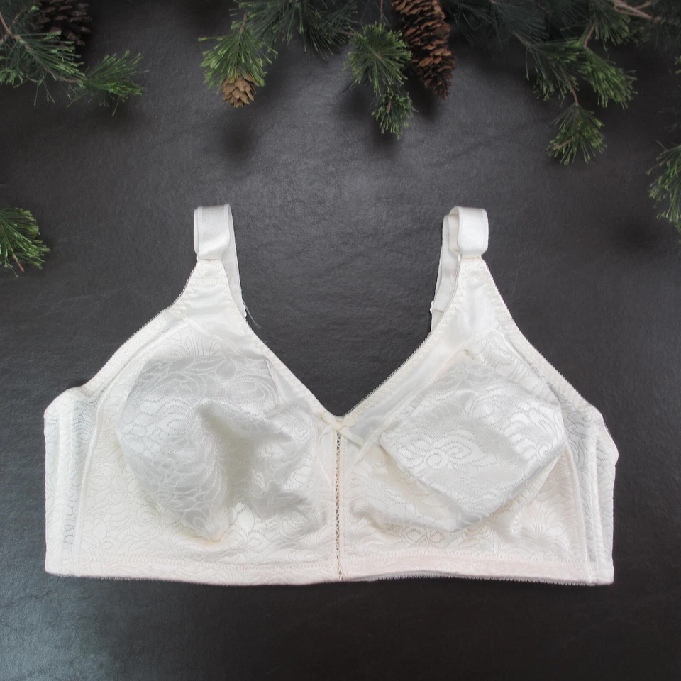 Sutiã Bali 42D amarelo sem forro sem fio fecho ajustável traseiro - Imagem 1 de 4