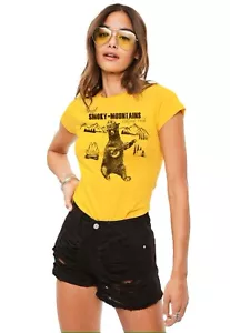 Maglietta da donna Great Smoky Mountains National Park Smokey Grizzly Bear Tee - Foto 1 di 2