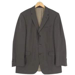 Digel Blazer Jacket Stretch Virgin Wool Grey Eo6 Size EU 52 UK/US 42 - Picture 1 of 9