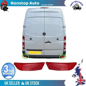 2X Lente reflectora de parachoques trasero izquierda y derecha para VW Crafter 30-35 30-50 - Imagen 1 de 12