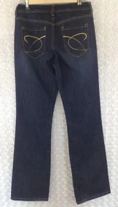 Chico's Platinum Denim Radiant Jeans Women's Size 00 Regular Straight Leg 28x32 - Picture 1 of 8