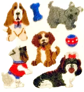 *RARO* Pegatinas Sandylion difusas PUPPY DOG CACHORROS PERROS - 1 cuadrado - Imagen 1 de 1