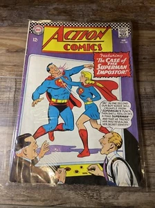 Action Comics Il caso dell'impostore di Superman fumetto febbraio 1967 #346 - Foto 1 di 6