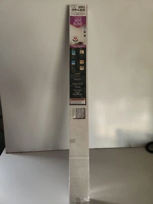 Mini persianas Lotus - blancas - 35" x 60" Foto 1 de 4