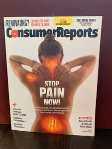 Consumer Reports Magazine Stop Pain Now Jun 16 - Imagen 1 de 5