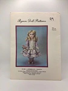 Byron Doll Patterns #BY-248 J. Steiner A-15 "Violetta" 1982, passend für eine 13-3/4" Puppe - Bild 1 von 4