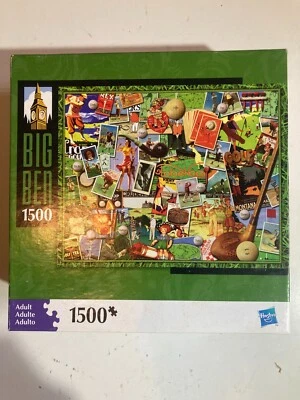 Nuevo BIG BEN 1500 piezas rompecabezas KATE WARD THACKER arte al día siguiente SELLADO DE FÁBRICA Golf Foto 1 de 3