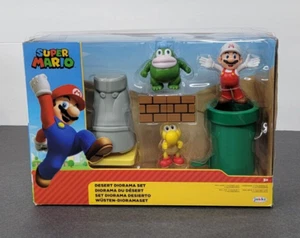 Super Mario World Of Nintendo Playset Desert Diorama Set - Foto 1 di 15