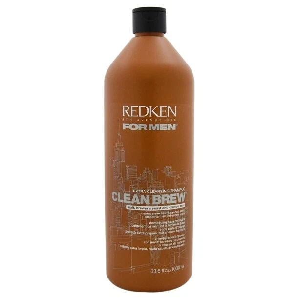 Redken For Men Clean Brew Extra Cleansing Shampoo 33.8 Oz - Image 1 of 1