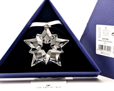 Swarovski 2019 Anual Estrella Navidad ORNAMENTO 5427990 *Genuino* ¡Como Nuevo en Caja!! Foto 1 de 4