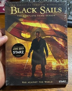 Black Sails: The Complete Third Season 3 (DVD, 4-Disc Set) Brand New & Sealed - Picture 1 of 2