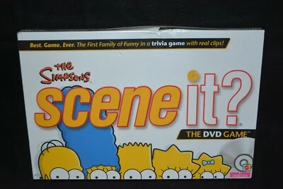 The Simpsons Scene It? DVD Board Game-Mattel 2009-New Sealed - Image 1 of 3