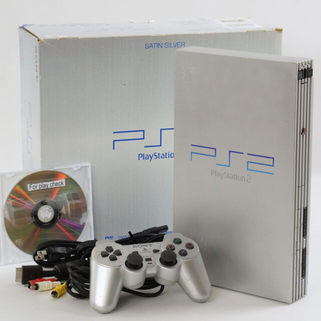 Console PlayStation 2 Slim Prata - Sony - Gameteczone a melhor