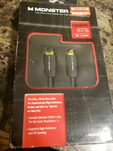Monster Game 8ft Hdmi Cable For Playstation 3 New! - Picture 1 of 5
