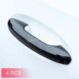 Para 2022-2023 Mercedes-Benz Clase C negro coche manija de puerta exterior borde cubierta - Imagen 1 de 8