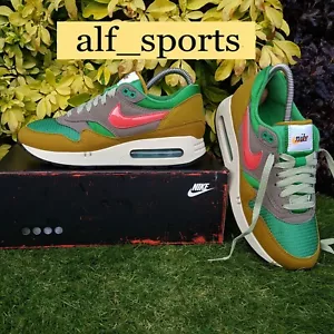 ❤️Neu mit Karton & Original Nike® Air Max 1 '86 PRM "Powerwall BRS" Turnschuhe UK Größe 9,5 - Bild 1 von 24
