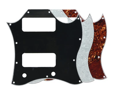 KAISH Golpeador de guitarra SG Standard Full Face con agujeros de pastilla P90