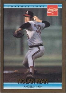 1992 Donruss Coca-Cola Career Series #13 - Nolan Ryan - Picture 1 of 2
