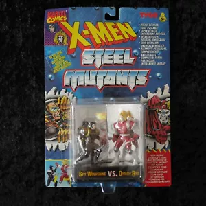 X-MEN Steel Mutants Wolverine vs Omega Red Figures NEW UNOPENED EXPRESS POST - Picture 1 of 2