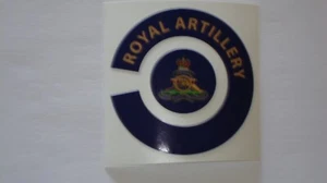 ROYAL ARTILLE  16 CROWN GREEN BOWLS STICKERS  8 FINGER + 8 THUMB PEG   - Picture 1 of 2