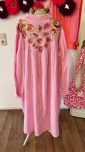 Hippie Tunika Stufen Hängerchen Italy Kleid Ibiza Love Gr.38 40 42 44 - Bild 1 von 4