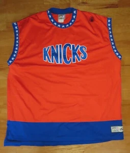 Majestic Hardwood Classics NEW YORK KNICKS (3XL) Warm-Up Basketball Jersey - Picture 1 of 6