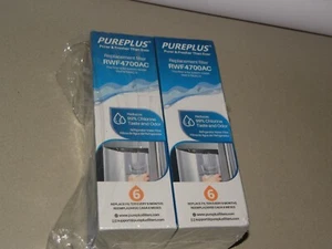 NEW NIB Pureplus RWF4700AC Replacement Refrigerator Water Filter Lot Of 2 - Picture 1 of 5