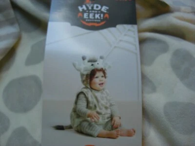 Hyde and Eek Baby Infant Plush Giraffe Halloween Costume 0-6 6-12 12-18 Months - Image 1 of 2
