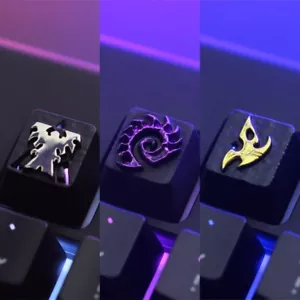 StarCraft II Game Theme Keycaps Zinc Alloy Keycaps For Cherry MX Keyboard - Picture 1 of 9