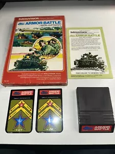 Armor Battle (Intellivision 1979) Complete in Box - Picture 1 of 17