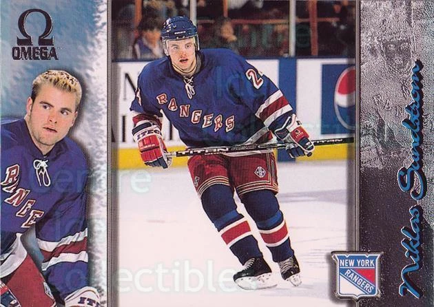 1997-98 Omega #150 Niklas Sundstrom - Image 1 of 1