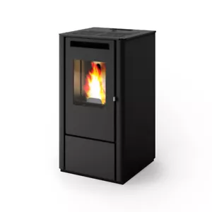 Estufa de pellets 9 KW potencia térmica pellet 14 kg calefacción de pellets chimenea de pellets estufa de pellets - Imagen 1 de 2