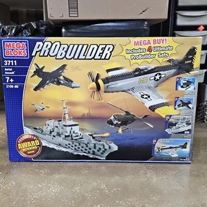 Mega Bloks 3711 Pro Builder Aerial Assault 4 Sets in 1 9786 9709 9762 9772 NEU! - Bild 1 von 11