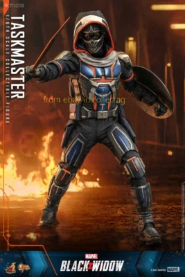 Hot Toys Mms602 1/6 Black Widow Taskmaster Action Figure In Stock - Image 1 of 4