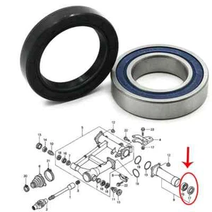 Left Rear Axle Wheel Bearing Seal Hub For Honda Foreman 400 450 500 Rancher TRX - Picture 1 of 8
